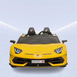 Lamborghini Aventador SVJ 12V Drifting Ride-On Car 2-Seater (YELLOW)