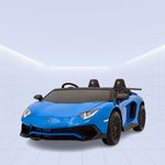 24V-Dorsa Lamborghini Aventador SV Ride On Sport Car (BLUE)