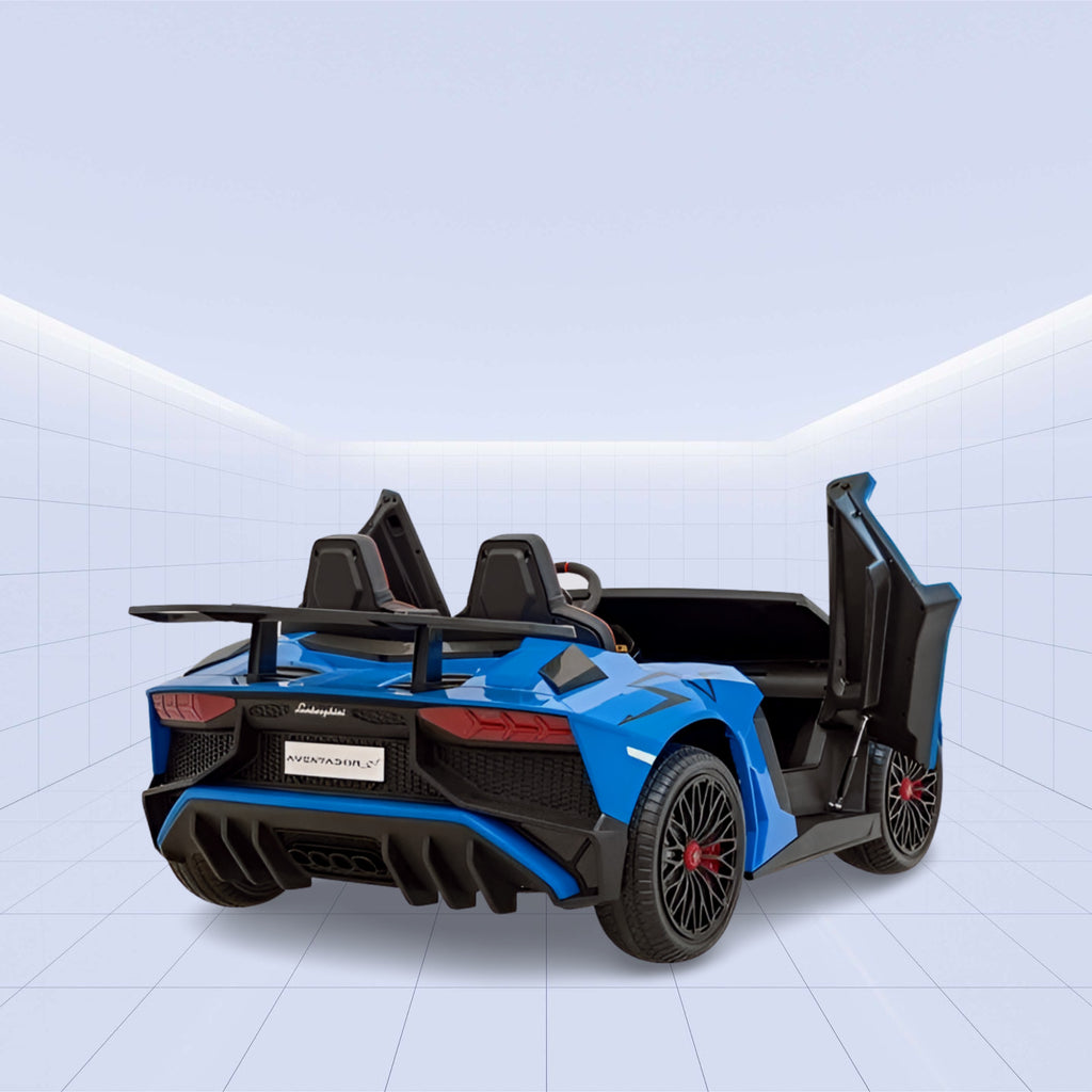 24V-Dorsa Lamborghini Aventador SV Ride On Sport Car (BLUE)