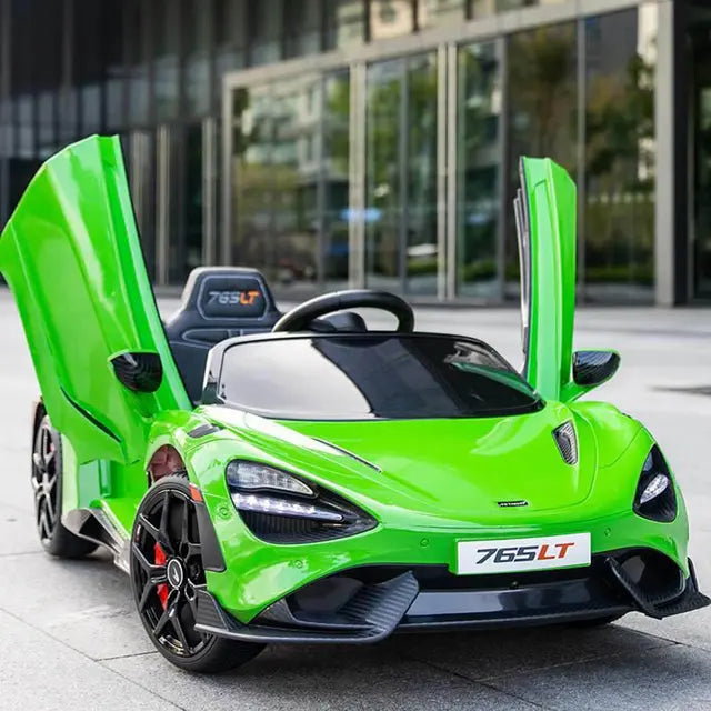 McLaren 765 LT 12V 4x Wheel Ride on Toys for Kids (GREEN)