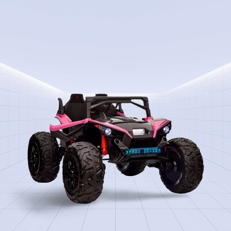 24V-Premium Off-Road Kids Ride-On Jeep – Remote Control and Rugged Style (PINK)