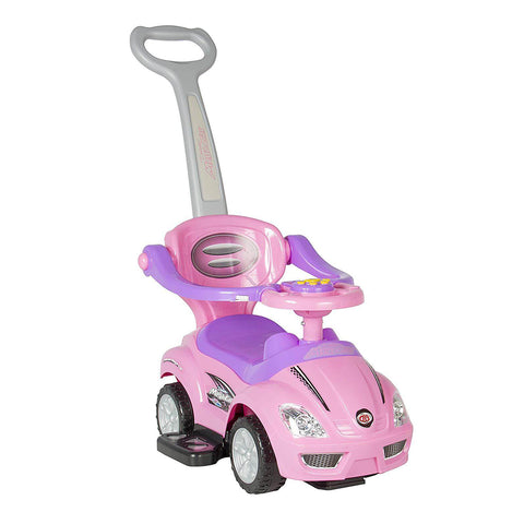 3 in 1 Multifunction Ride on Push Car for Kids