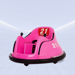 Deluxe 360° Spinning Kids Bumper Car with Remote Control | Fun, Safe, and Engaging Ride-On Toy (Pink)