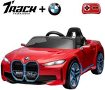 Licensed BMW i4 12V Childrens Ride-on Car Red