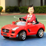 Licensed Mercedes-Benz SLS AMG Ride-On Car for Kids – A Touch of Elegance for Your Little Driver ( Red)