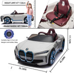 Licensed BMW i4 12V Childrens Ride-on Car White