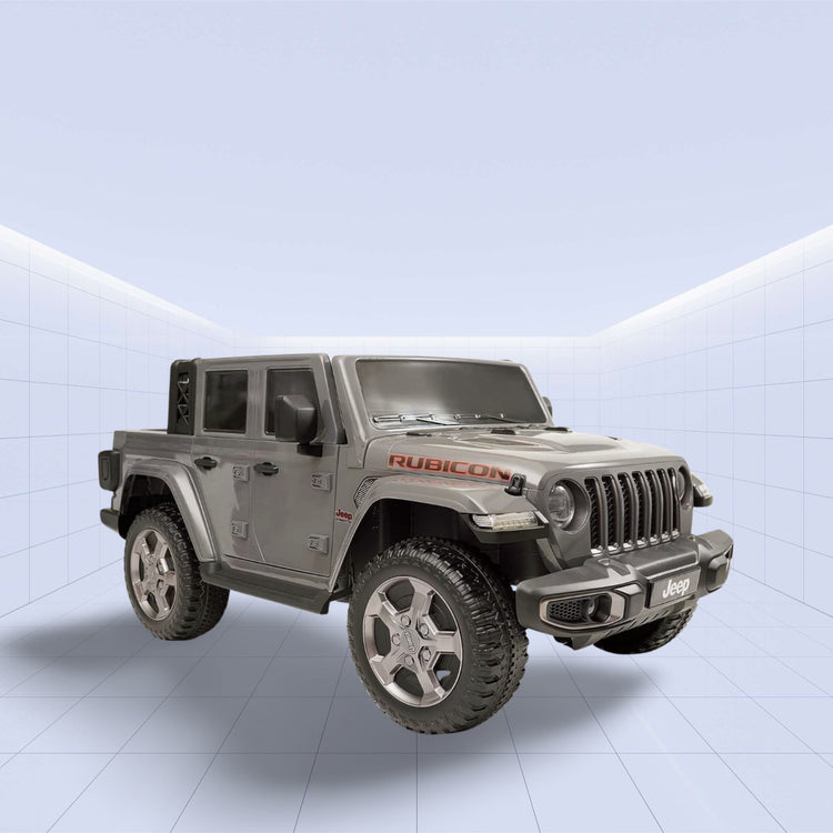 "Licensed Jeep Ride-On SUV for Kids – Realistic Design with Premium Features" 12V (GREY)