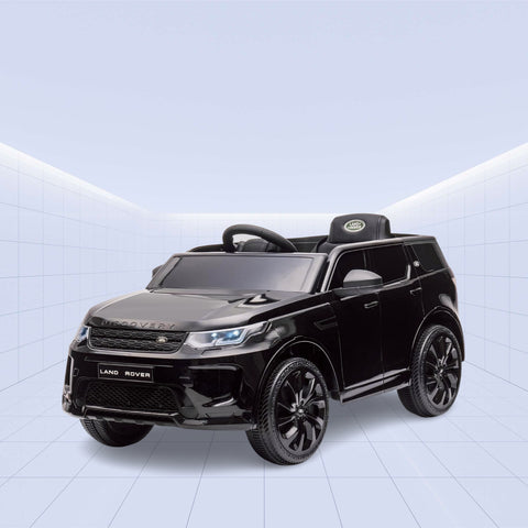 Realistic 12V Land Rover Discovery Ride-On Car for Kids – Parental Remote and Stylish  Finish (BLACK)