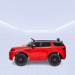 Realistic 12V Land Rover Discovery Ride-On Car for Kids – Parental Remote and Stylish  Finish (RED)