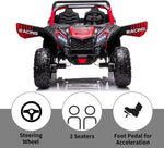 12V 4x4 Sport Edition 2 Seater Beach Buggy/UTV Style Kids Electric Ride On Jeep