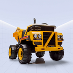 "PowerRide 797N: The Ultimate Adventure Dump Truck for Kids"RIDE ON TOY 12V (YELLOW)