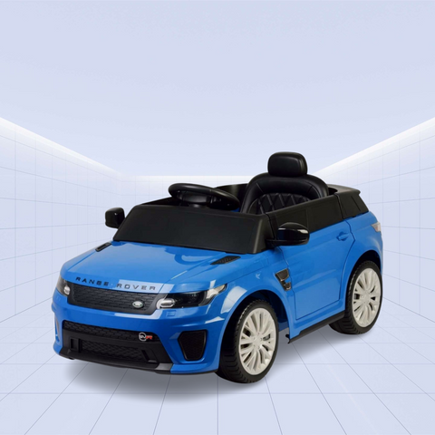 Licensed Range Rover Ride-On Car for Kids – A Perfect Blend of Luxury, Fun, and Safety(Blue)