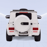 Licensed Mercedes Benz G63 12V Childrens Ride-on Car White