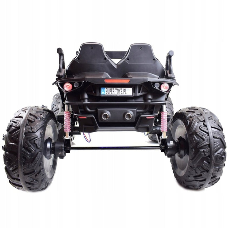 24V MEGA BUGGY FOR CHILDREN 2 SEATER 4 ENGINES (310W) (BLACK)