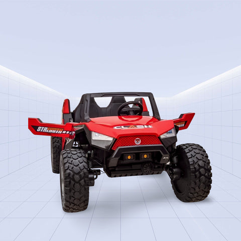 Stylish Off-Road Ride-On for Kids with 24V Battery and 4 Motors (RED)