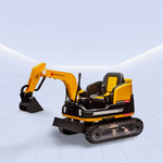 "DigMaster 12V  4X: The Ultimate Ride-On Excavator Adventure for Kids" (YELLOW)