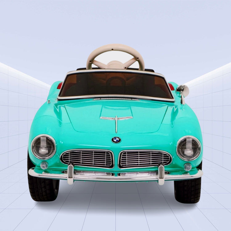 12v "The Retro Roadster: Electric BMW 507 for Stylish Kids" Ride on (GREEN)