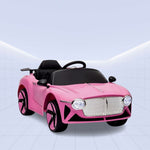 "Luxury 12V Electric Ride-On Sports Car for Kids with Remote Control"(PINK)