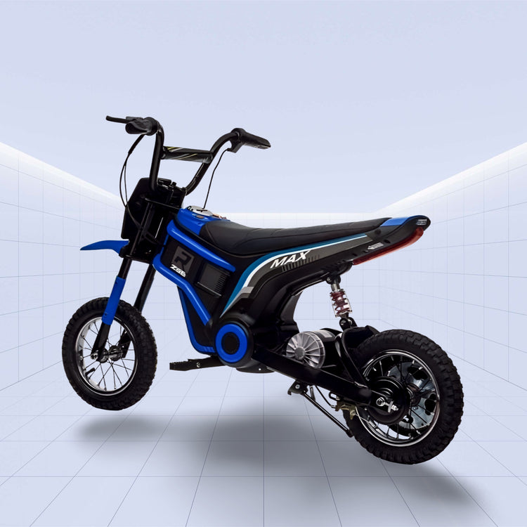 High Performance 24V Electric Kids Motorcycle - Off-Road Adventure Bike (BLUE)