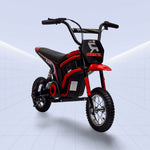 High Performance 24V Electric Kids Motorcycle - Off-Road Adventure Bike (RED)