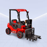 12V "Heavy-Duty Fun: Ride-On Forklift for Kids" (RED)