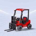 12V "Heavy-Duty Fun: Ride-On Forklift for Kids" (RED)