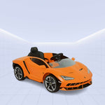 12V "Unleash Luxury: Lamborghini Centenario Ride-On Car for Kids" (ORANGE)