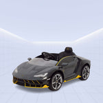 12V "Unleash Luxury: Lamborghini Centenario Ride-On Car for Kids" (GREY)