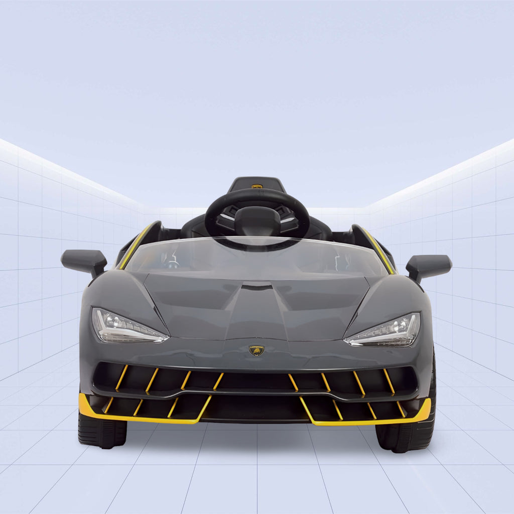 12V "Unleash Luxury: Lamborghini Centenario Ride-On Car for Kids" (GREY)