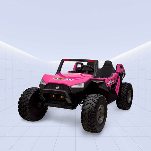 Stylish Off-Road Ride-On for Kids with 24V Battery and 4 Motors (PINK)