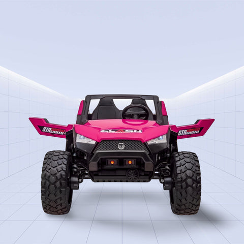 Stylish Off-Road Ride-On for Kids with 24V Battery and 4 Motors (PINK)