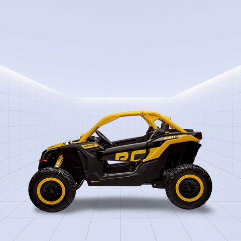 24V Electric Off-Road Ride-On Buggy for Kids - Realistic Can-Am Design (YELLOW)