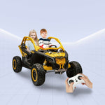 24V Electric Off-Road Ride-On Buggy for Kids - Realistic Can-Am Design (YELLOW)