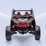 24V Electric Off-Road Ride-On Buggy for Kids - Realistic Can-Am Design (BLACK)