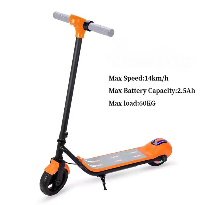 24V Mini E-Scooter for Kids: Sleek, Stylish, and Fun (ORANGE)