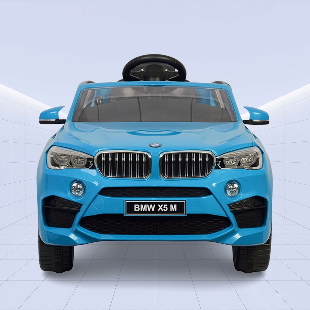 12V "Drive Like a Pro: Licensed BMW X5M Electric Car for Kids" (BLUE)