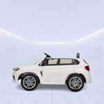 12V "Drive Like a Pro: Licensed BMW X5M Electric Car for Kids" (WHITE)