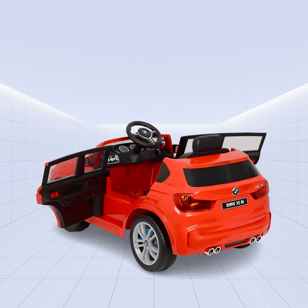 12V "Drive Like a Pro: Licensed BMW X5M Electric Car for Kids" (RED)