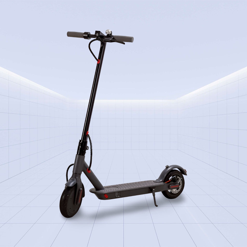 Compact and Lightweight 350W Electric Folding Scooter for Urban (BLACK)