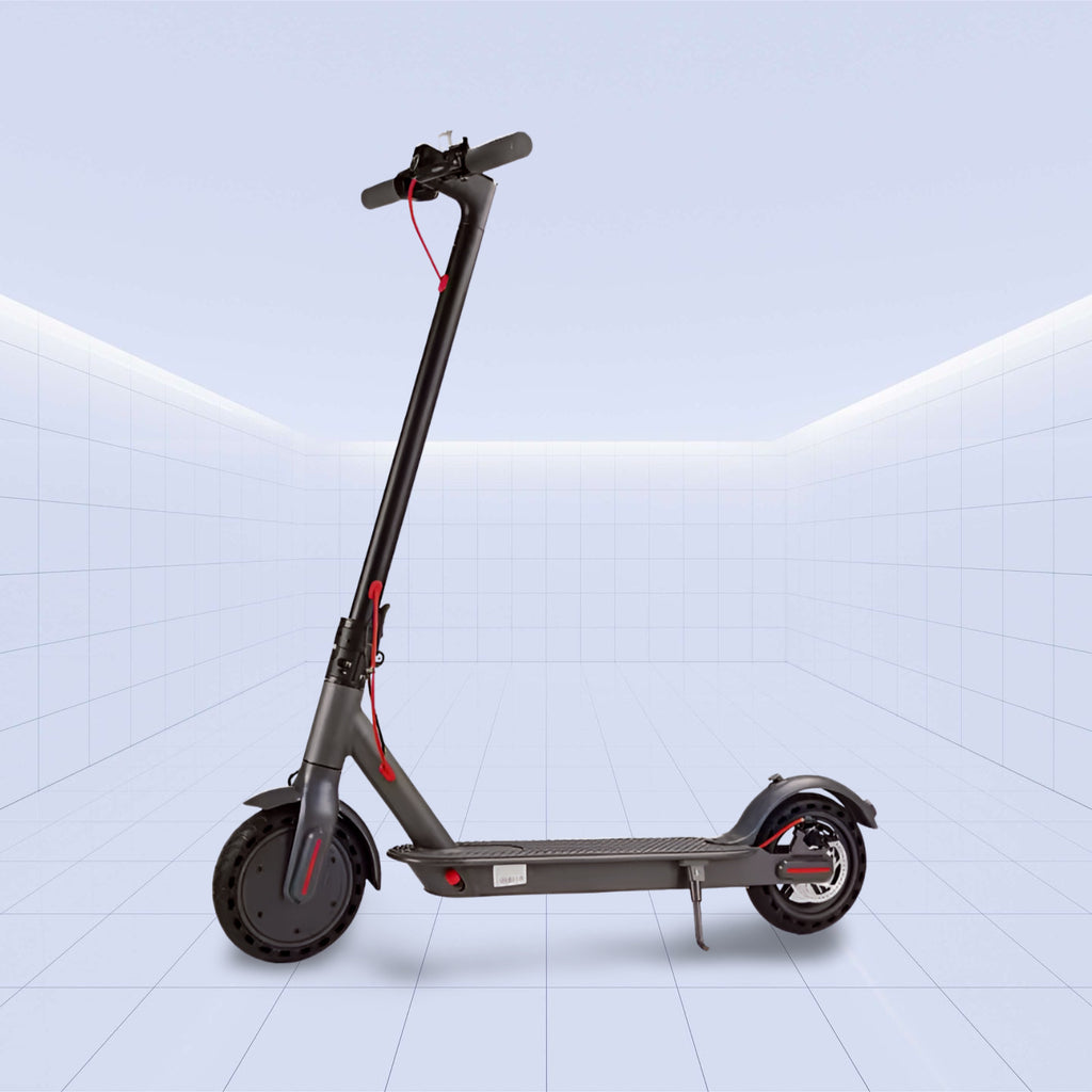 Compact and Lightweight 350W Electric Folding Scooter for Urban (BLACK)