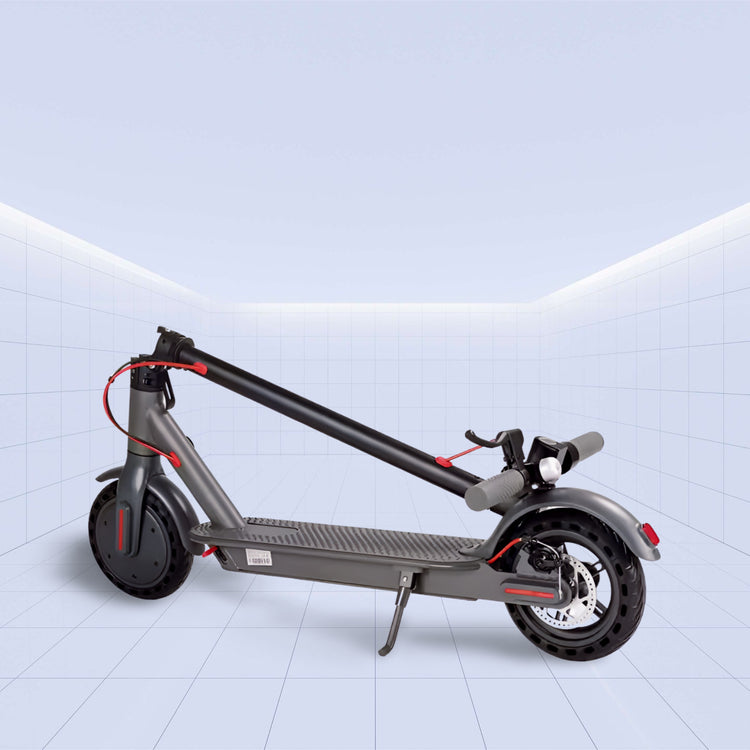 Compact and Lightweight 350W Electric Folding Scooter for Urban (BLACK)