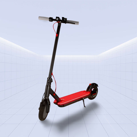 Compact and Lightweight 350W Electric Folding Scooter for Urban (RED)