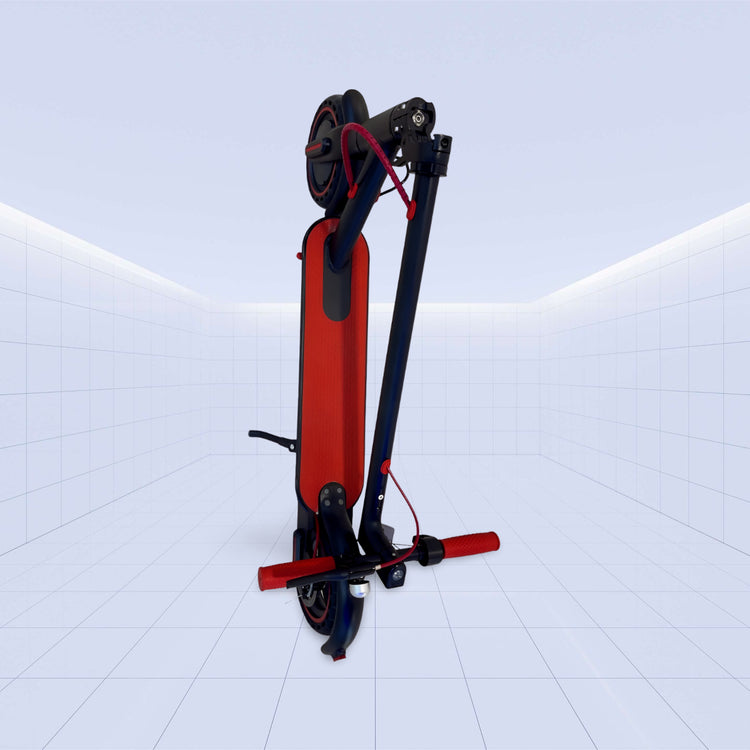 Compact and Lightweight 350W Electric Folding Scooter for Urban (RED)