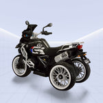 12V Exciting Electric Bike for Kids with Stable Three-Wheel Design (BLACK)