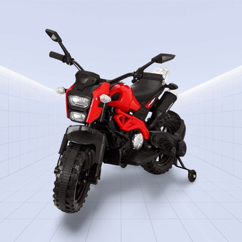 12V Young Rider’s Choice: High-Tech Electric Motorcycle for Fun & Safety (RED)