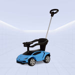 "Ride in Luxury – Lamborghini-Themed Push Car for Toddlers"(BLUE)