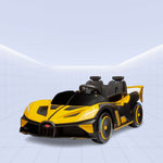 "Sleek & Sporty Kids Electric Supercar 24V – Let the Adventures Begin!" (YELLOW)