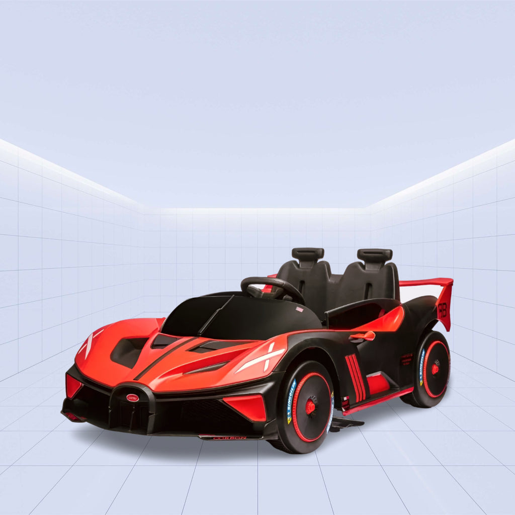 "Sleek & Sporty Kids Electric Supercar 24V – Let the Adventures Begin!" (RED)