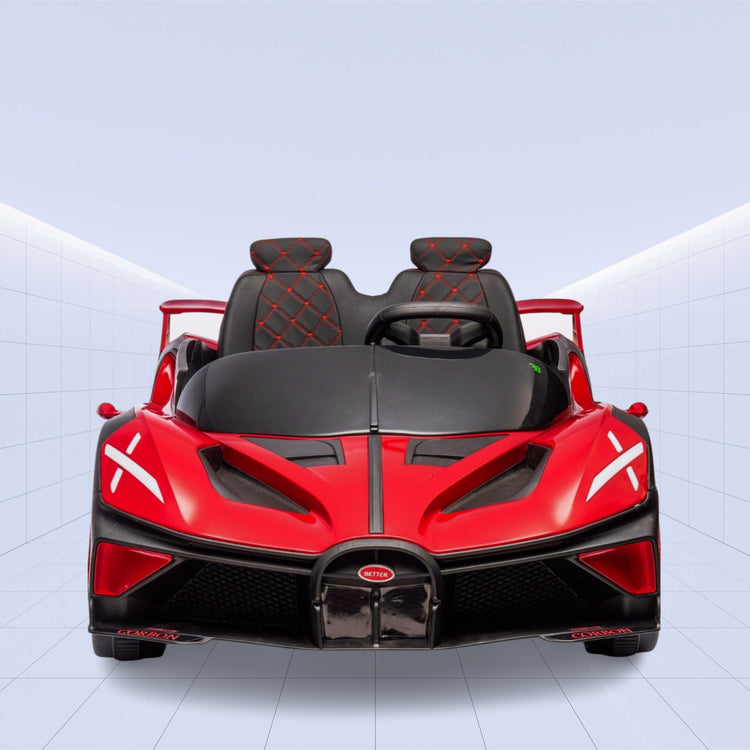 "Sleek & Sporty Kids Electric Supercar 24V – Let the Adventures Begin!" (RED)