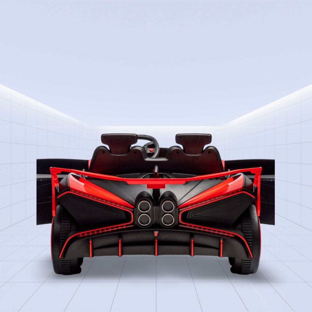 "Sleek & Sporty Kids Electric Supercar 24V – Let the Adventures Begin!" (RED)